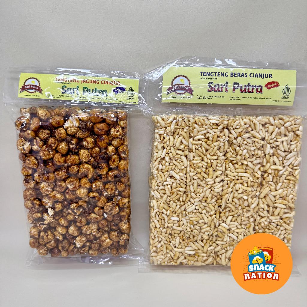 

SARI PUTRA TENG TENG BERAS TENG TENG JAGUNG KHAS CIANJUR JIPANG TENG TENG 200 GRAM