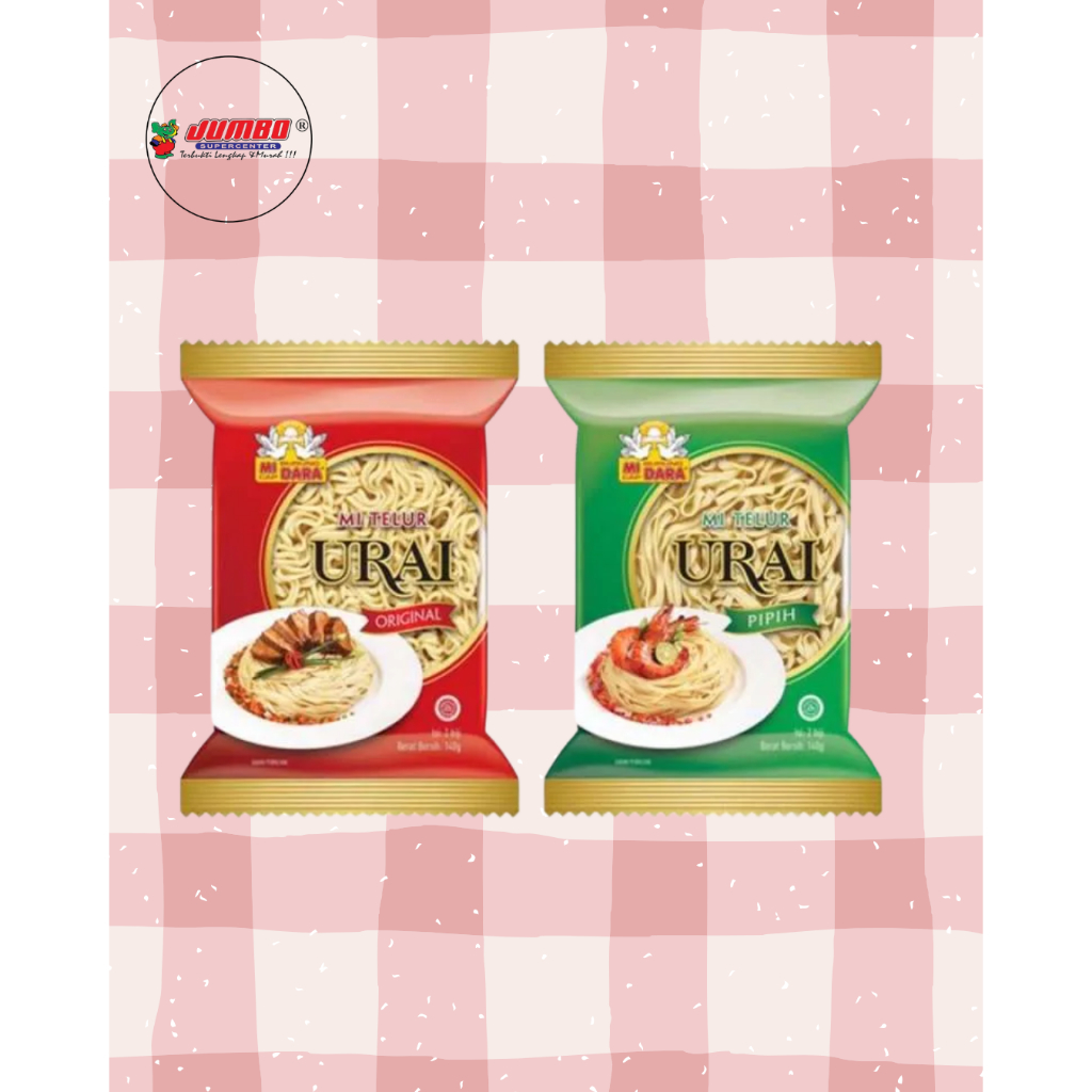 

Mi Burung Dara 140gr/Mie Telur/Noodles