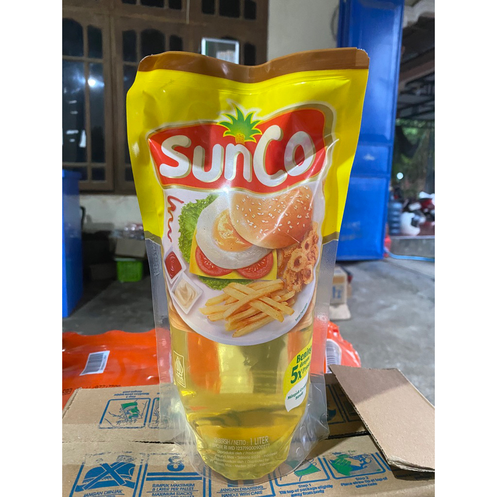 Minyak Goreng Sunco 1liter/Minyak Goreng/Sunco minyak goreng
