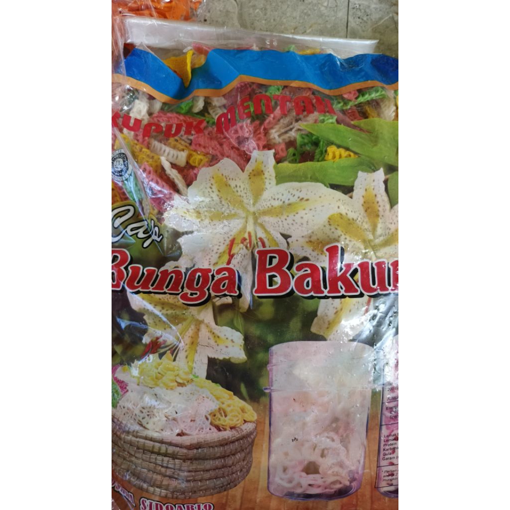 

Kerupuk Mentah Selondok, Jepit Bakung, Tales Besar khas Banyuwangi, enak dan murah 250 gr