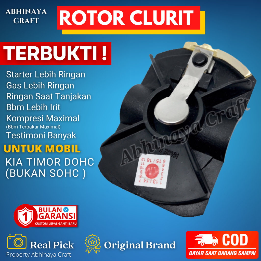 Rotor Clurit Pacul Celurit KIA Timor DOHC Mobil Sparepart