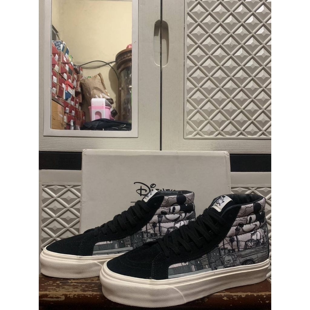 ORIGINAL SK8 HI MICKEY 90TH VANS VAULT OG X DISNEY MISTER CARTOON