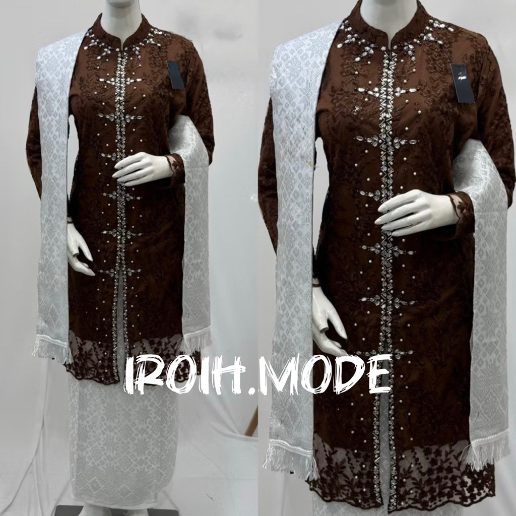 Kebaya tille Payet Diana / kebaya busui / kebaya wisuda / kebaya modern