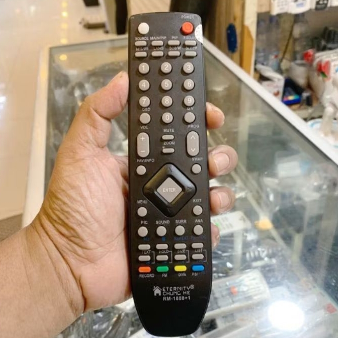 REMOTE TV LCD LED UNIVERSAL BERBAGAI BRAND TV RM-1888+1