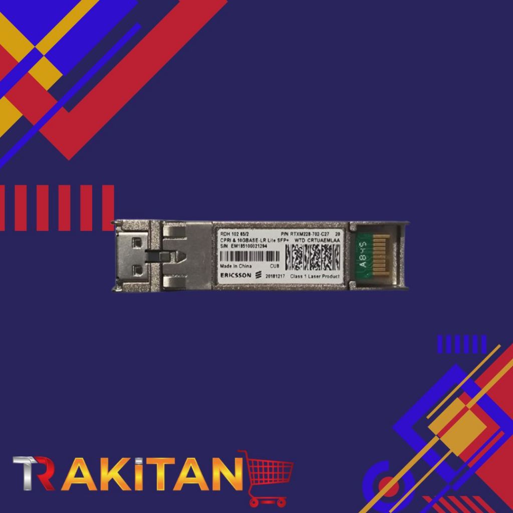 SFP Ericsson 10GBase SFP+ Transceiver Module/RTXM228-702-C27