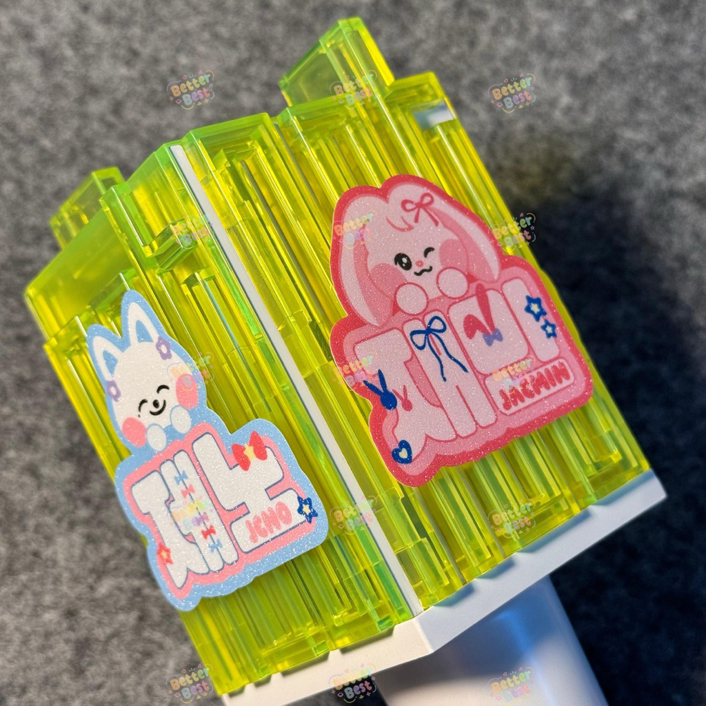 

N C T DREAM STICKER GLITTER DECO LIGHTSTICK