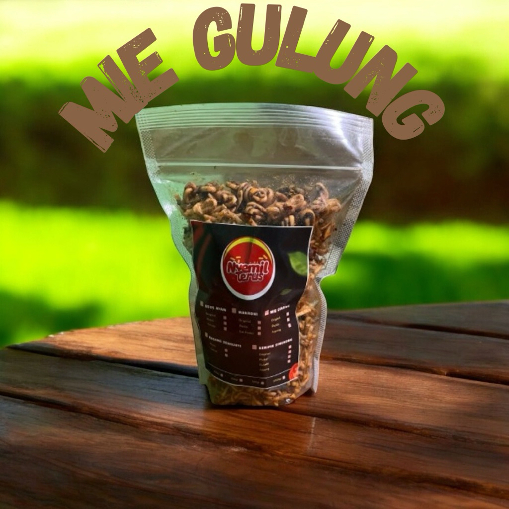 

mie gulung renyah premium - original - pedas daun jeruk - extra pedas daun jeruk - 500gr - snack anak home made