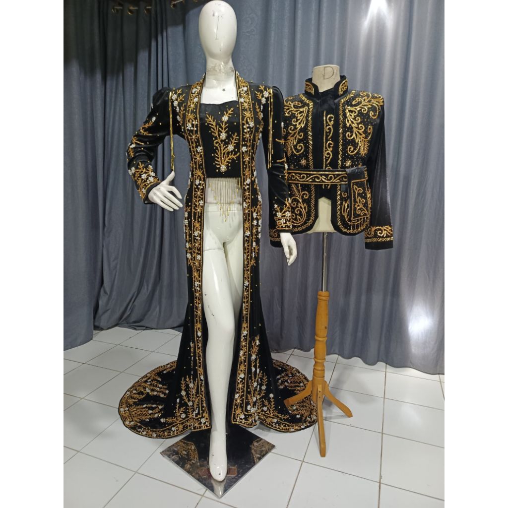 New...sepasang BLUDRU kutu baru  PENGANTIN full payet