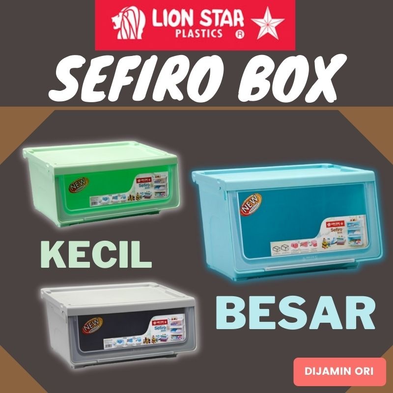 Sefiro Box Kecil - Container Box Plastik- Kotak Serbaguna