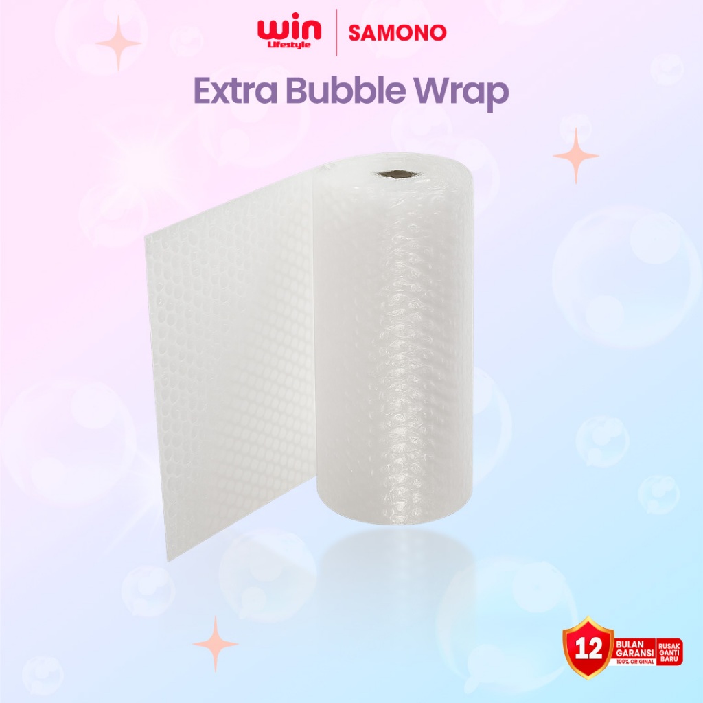 

Tambahan Bubble Wrap