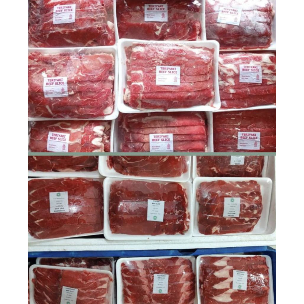 

Beef Slice Low Lemak Grade C 500gr