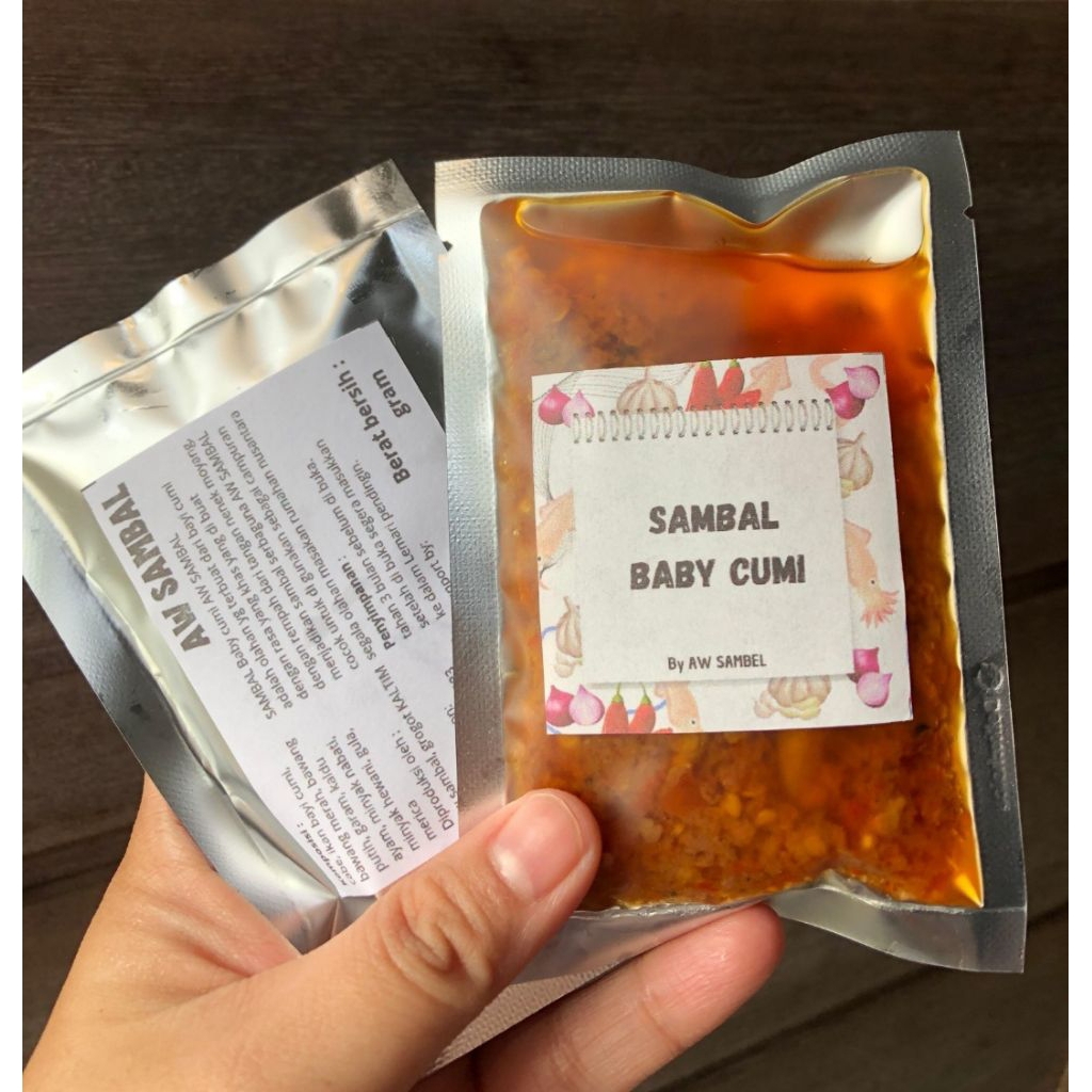 

sambal baby cumi aw sambel