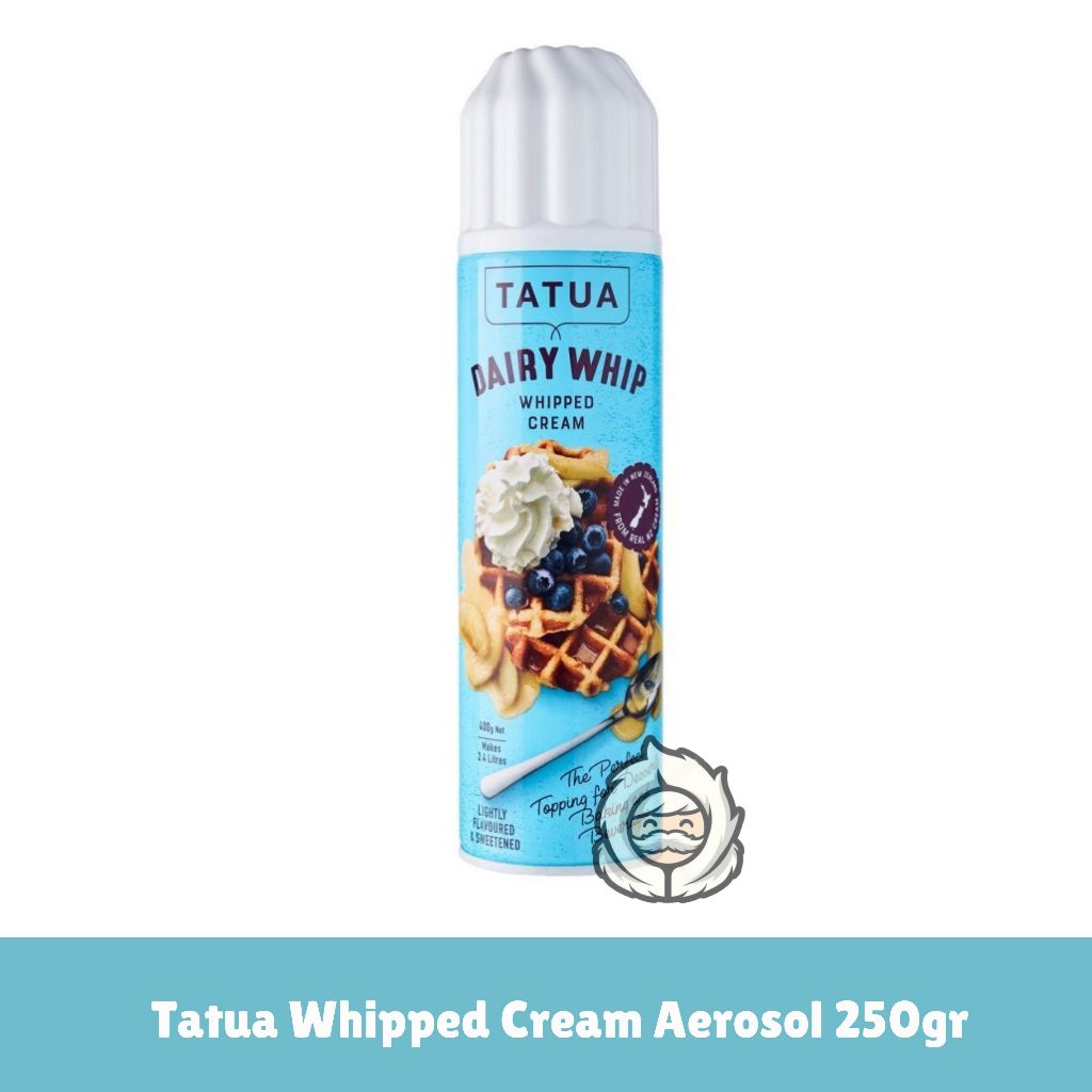 Tatua Aerosol Whipped Cream / whipping cream 250 GRAM