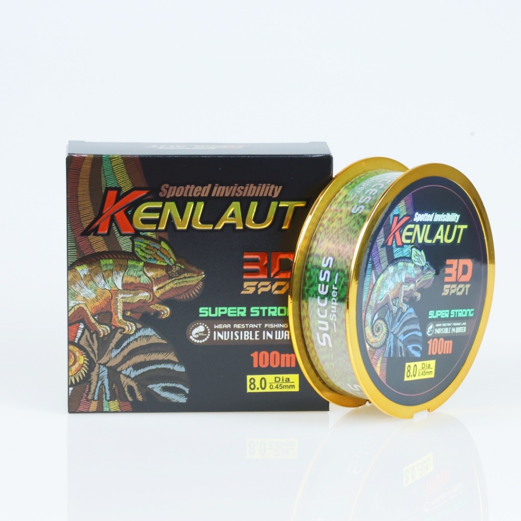 Tali Pancing Germany Speckle Fishing Line 100m Senar Pancing Bahan Nilon