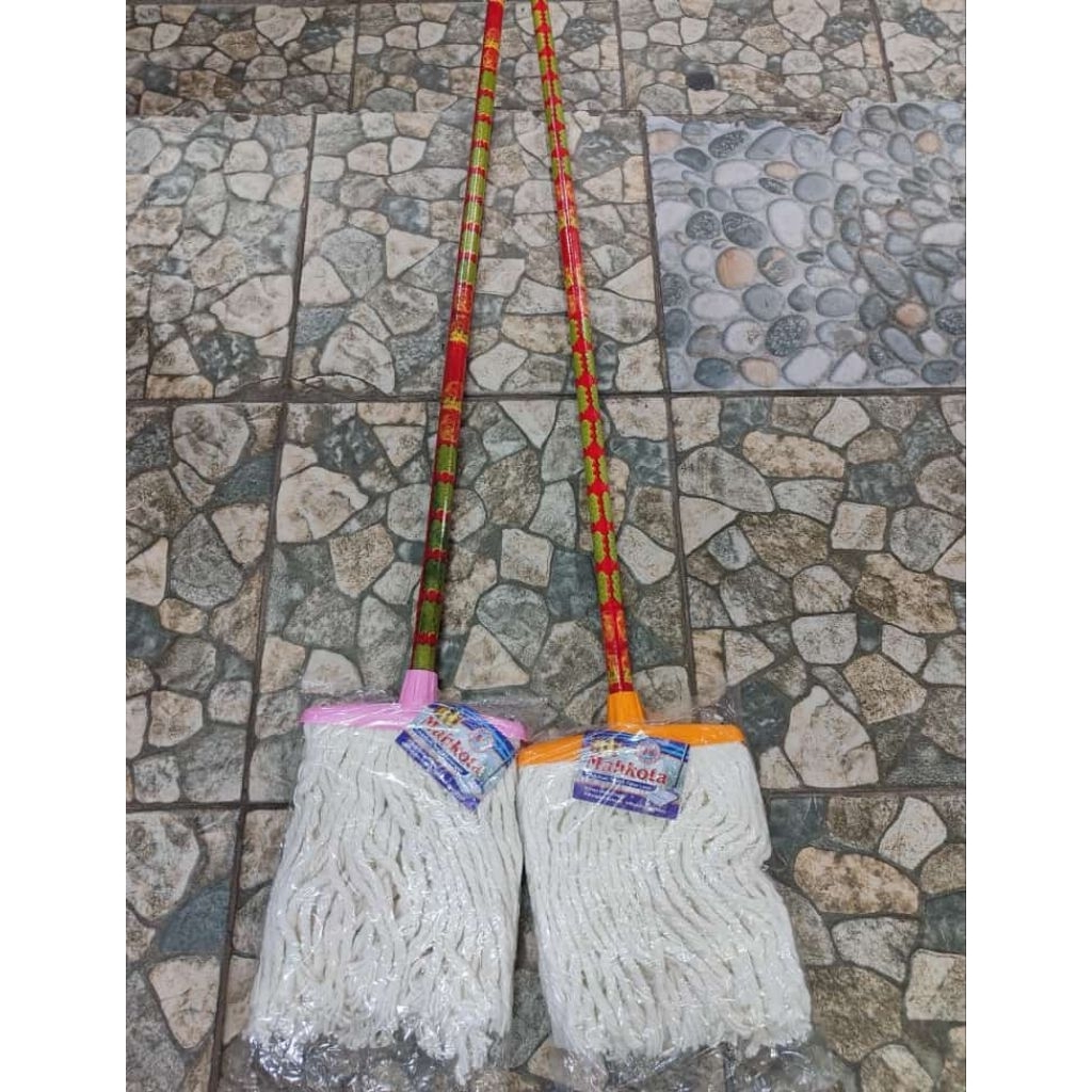 PEL GAGANG KAYU | Alat Pel Lantai Berkualitas | Pembersih Lantai Rumah & Kantor