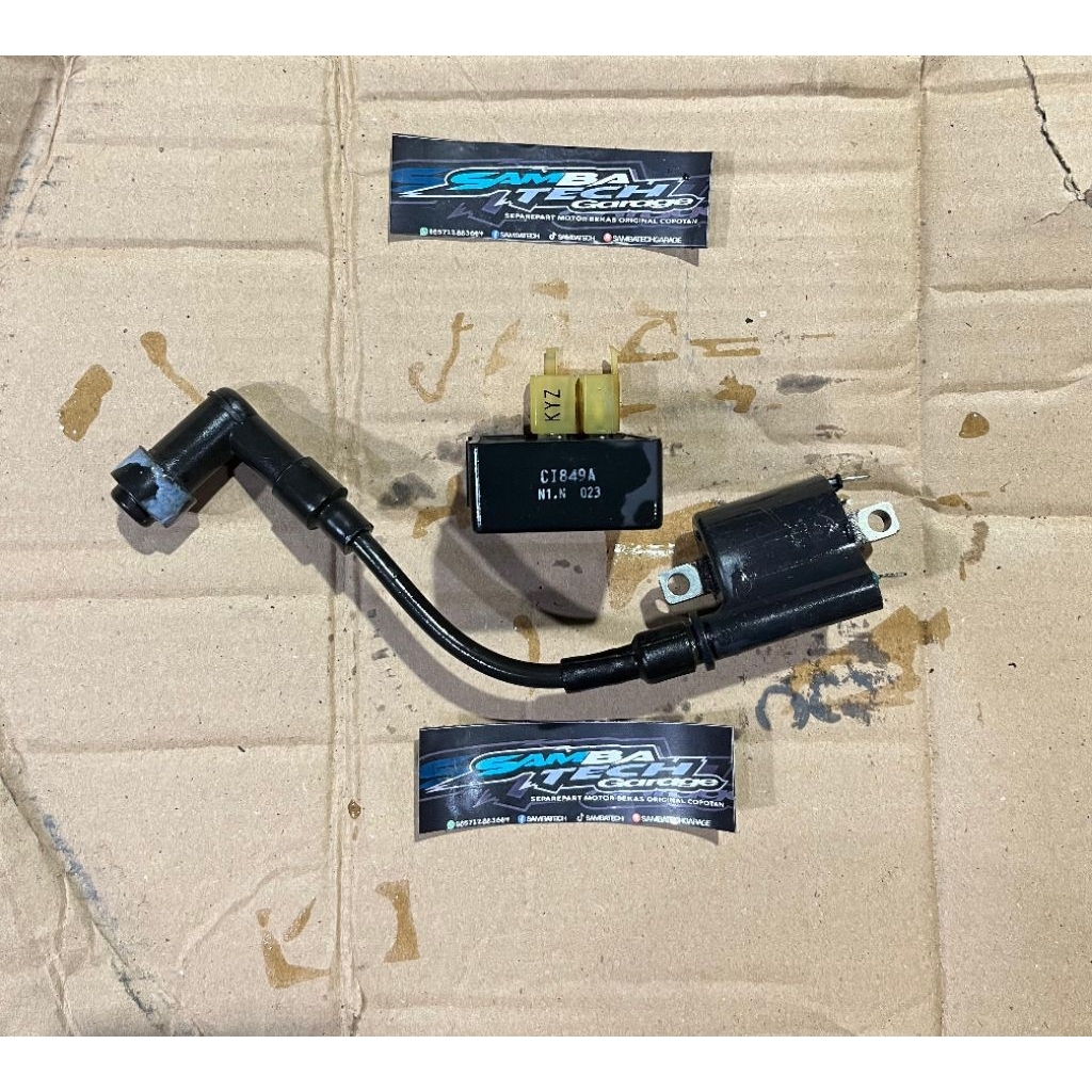 CDI SUPRA 125 HELM IN KARBU SET KOIL ORIGINAL COPOTAN