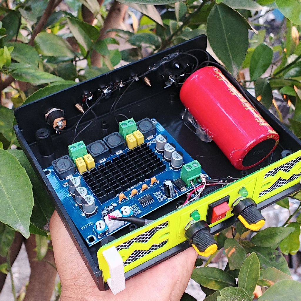 AMPLI MINI DC 12 VOLT STEREO 2CHANEL TPA 3116D2 , POWER AMPLIFIER MINI DC 12 VOLT STEREO 2CHANEL SUA