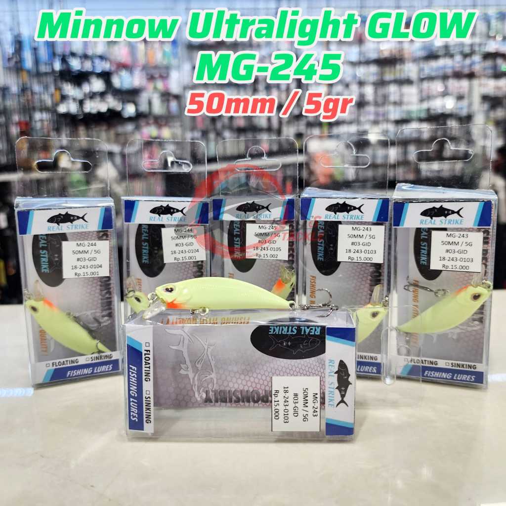 MINNOW ULTRALIGHT GLOW MG-245