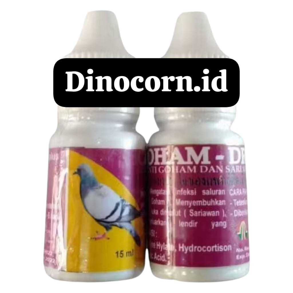 goham drop plus anti goham dan sariawan merpati 15ml