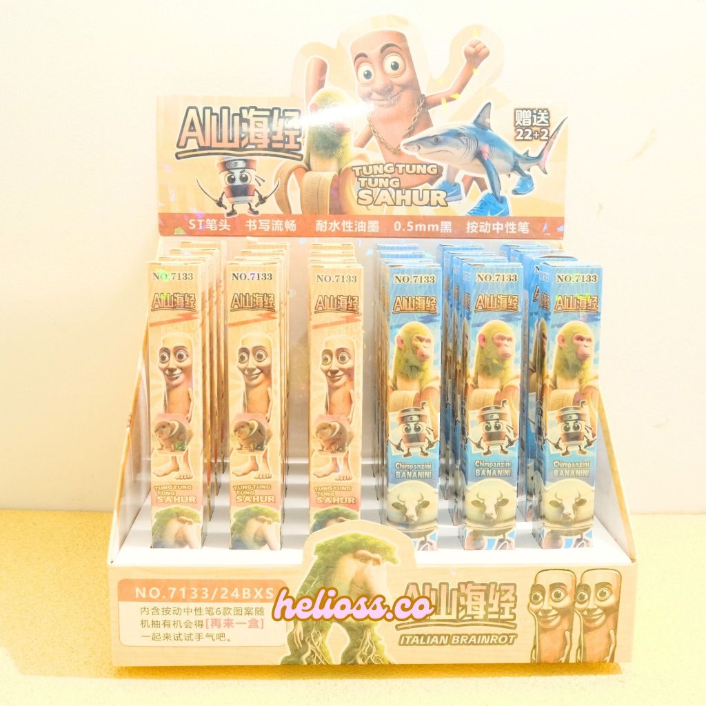 

PULPEN BB ANOMALI BRAINROT PEN CETEK MEKANIK BLIND BOX PENA GEL MEKANIK BRAINROT ANOMALI TERMURAH HELIOSS.CO