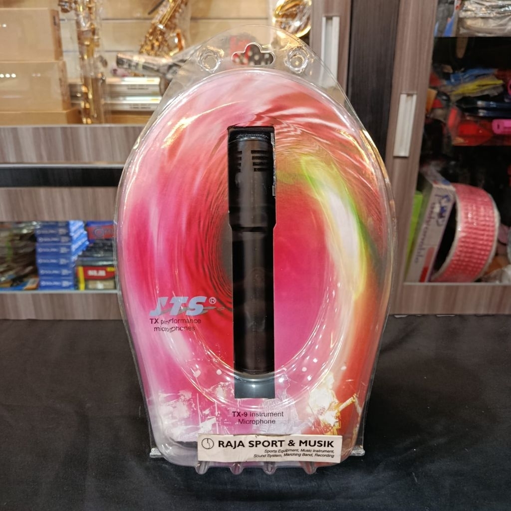 JTS TX 9 MIC INSTRUMENT + KABEL ORIGINAL WIREA INSTRUMENT MICROPHONE