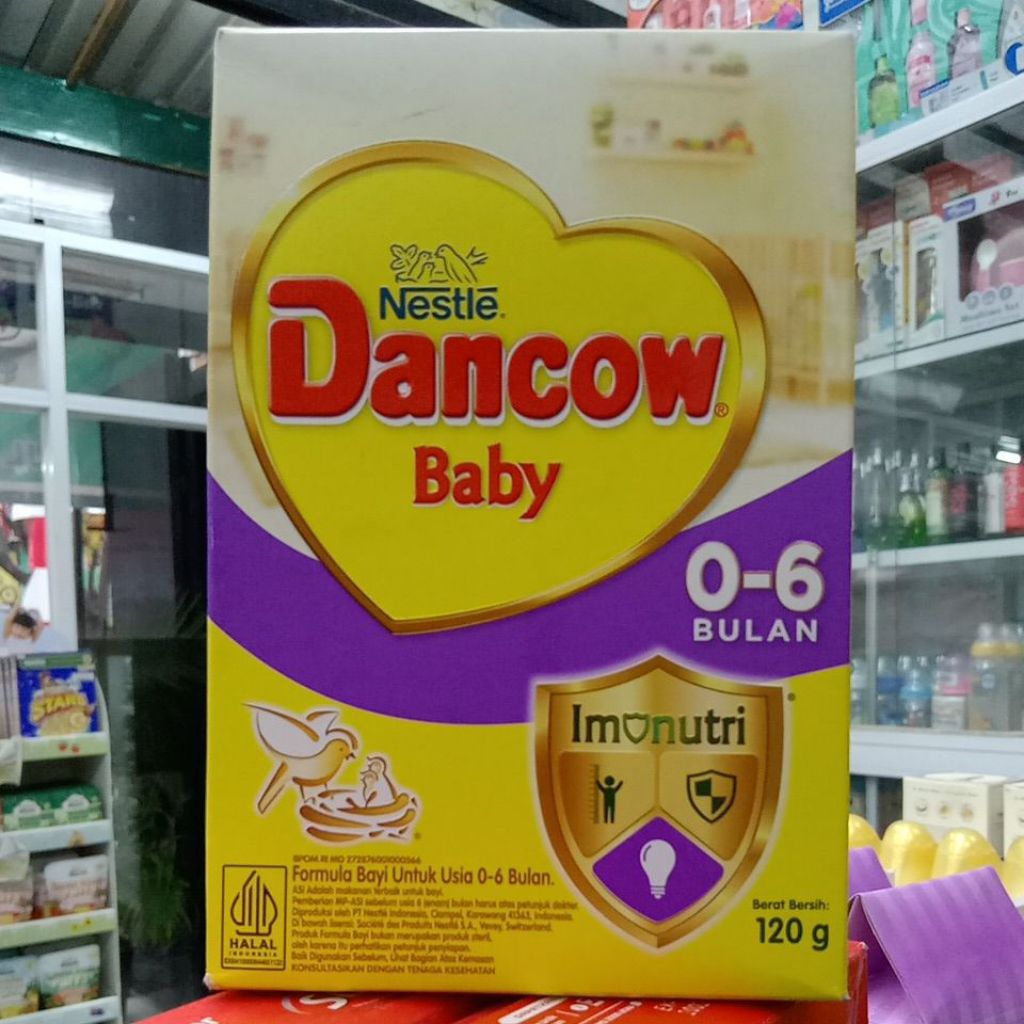 

DANCOW BABY 0-6 BULAN DAN 6-12 BULAN 120 GR