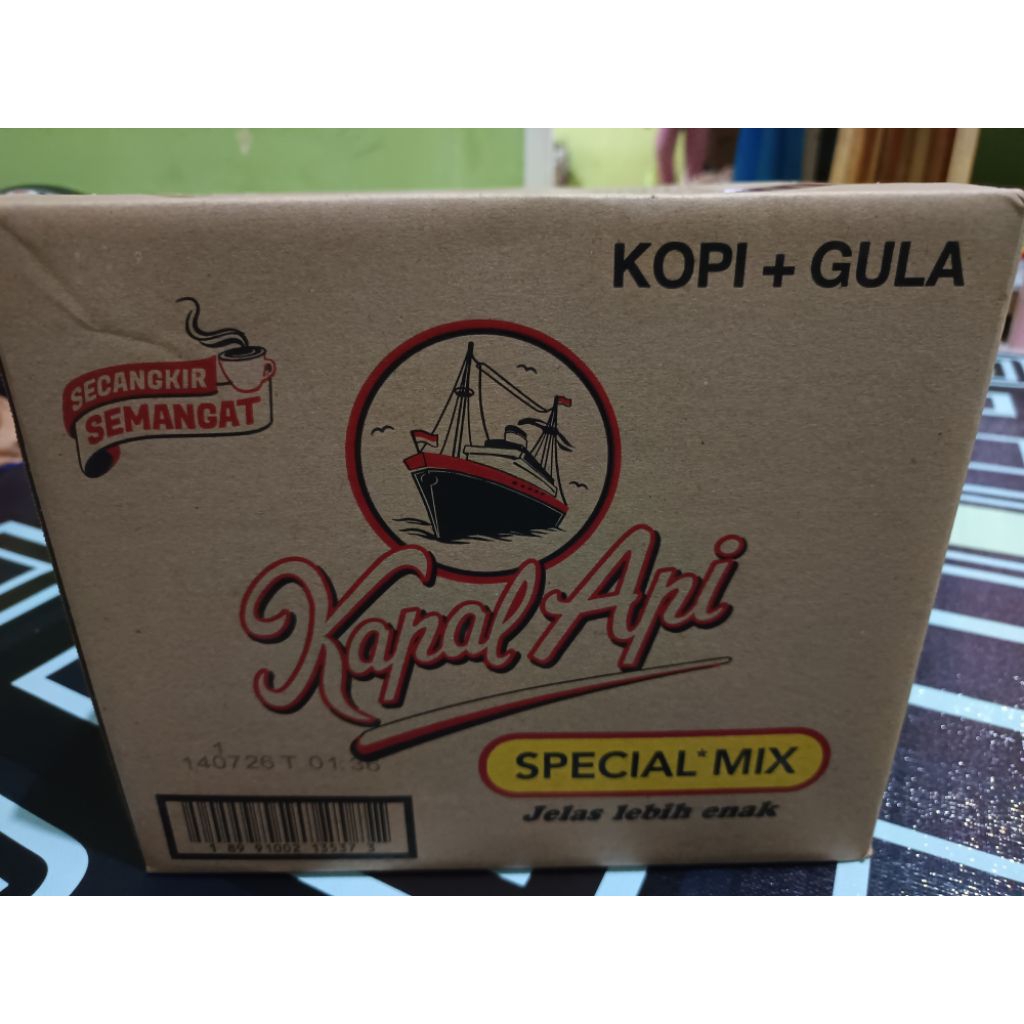 

Kopi Kapal Api satu dus
