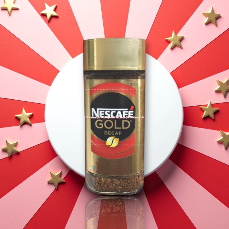 

Nescafe Gold Decaf 100gr Coffee Bean Arabica Robusta Biji Kopi Arabika Robustta Nescaffe Decafe Neskafe