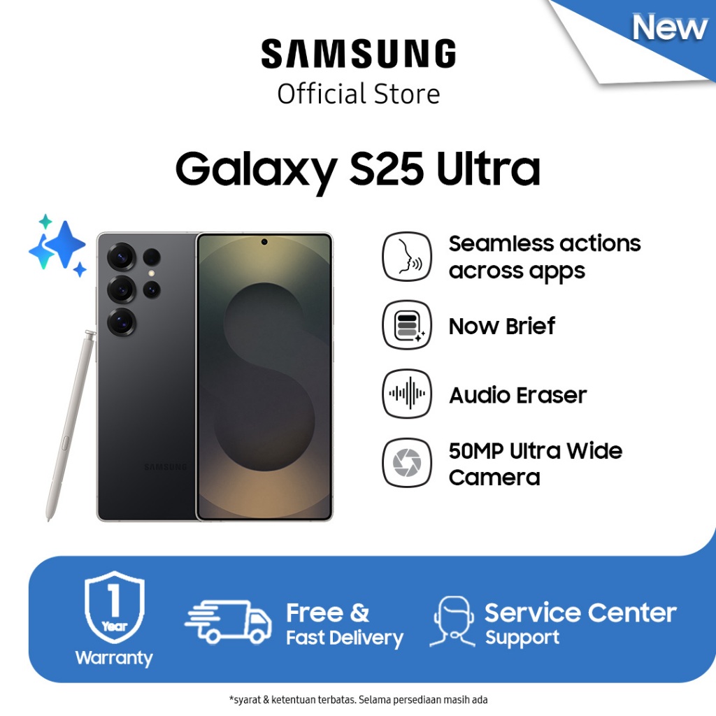 Samsung Galaxy S25 Ultra 12/512GB - Titanium Black, Hp AI, Galaxy AI