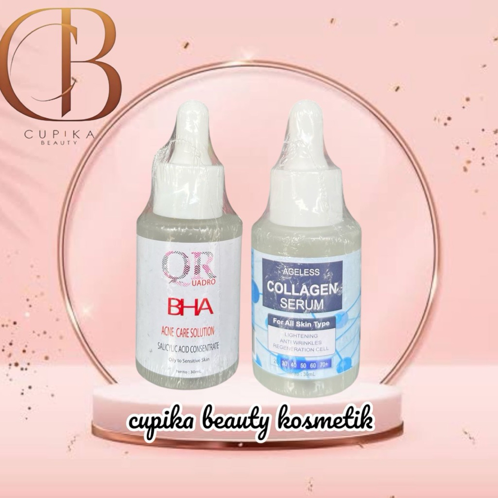 pn - QUADRO SERUM BHA ACNE CARE SOLUTION - ageless collagen serum