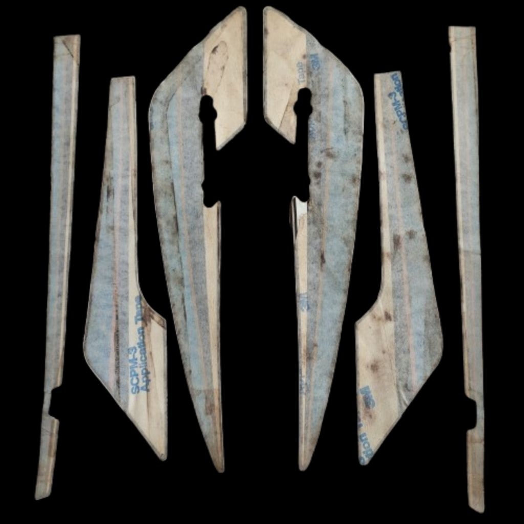 NOS ORIGINAL STRIPING STIKER STICKER GL PRO 90 91 ORISINIL ASLI