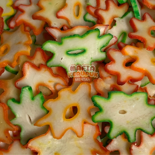 

Kerupuk Bintang/Tersanjung Cap Pelangi Mentah
