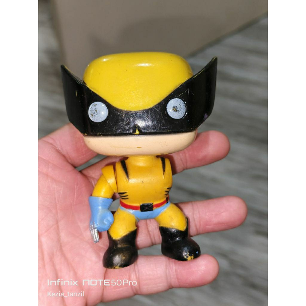 JUALAN ACTION MINUS JUNK RARE LANGKA FUNKO KW NO BRAND WOLFERINE WOLVERINE CAKAR SUPERHERO SUPER HER