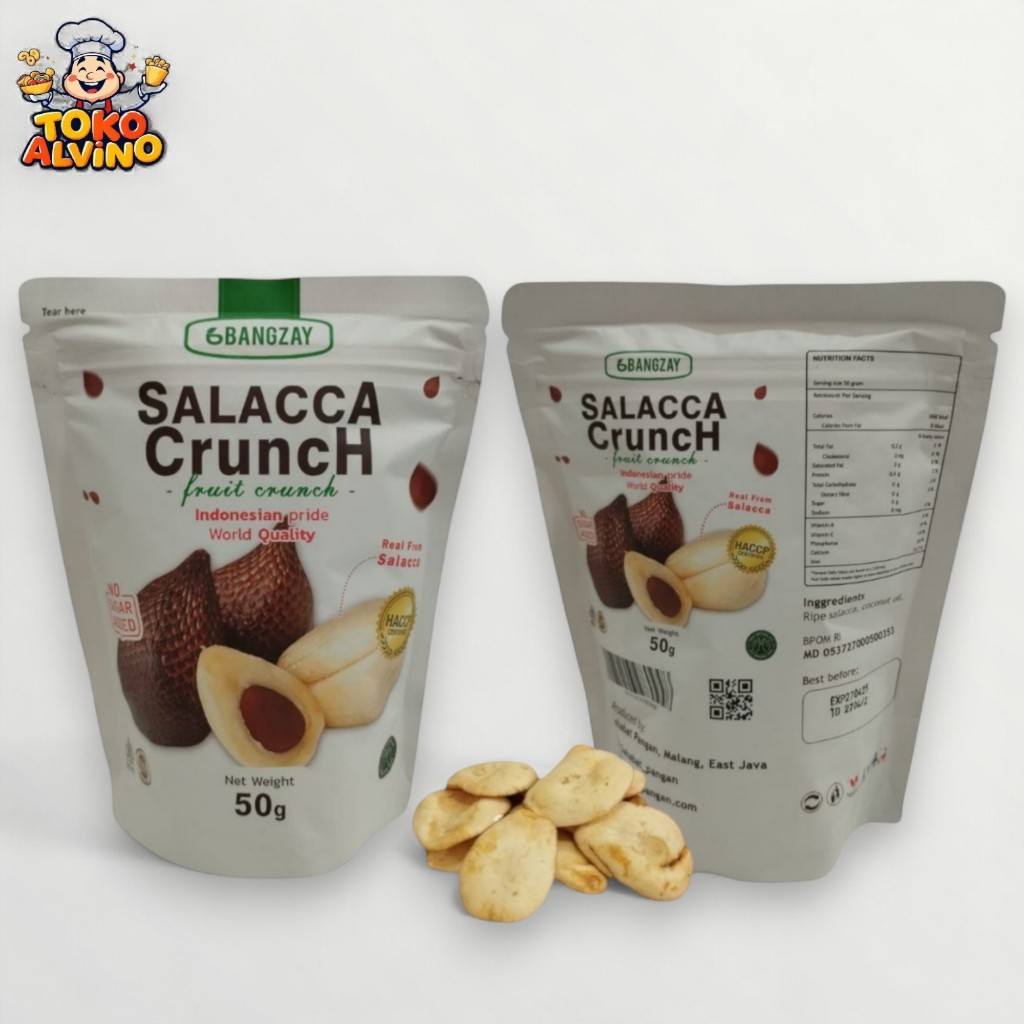 

KERIPIK SALAK BANGZAY 50GR | MANIS-ASAM KHAS MALANG | KUALITAS LEVEL DUNIA!
