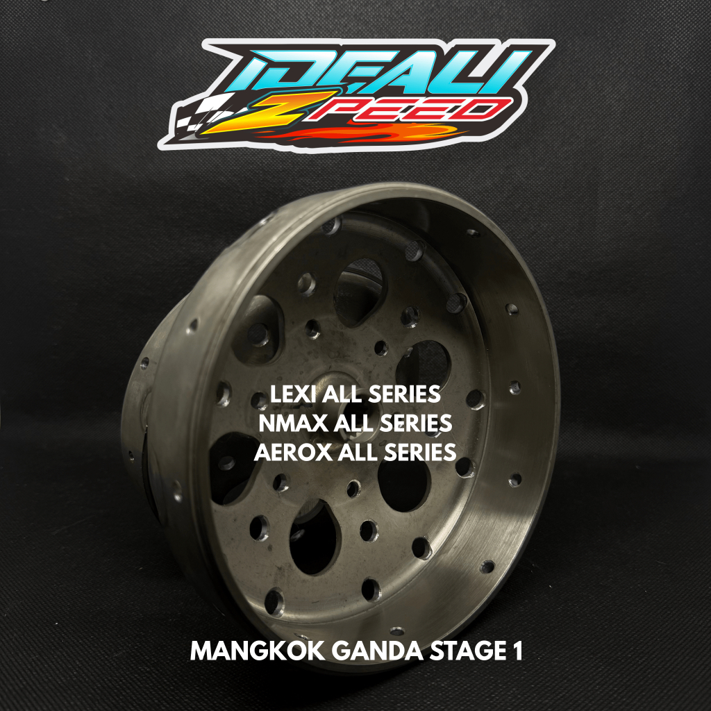 MANGKOK GANDA MAXI STAGE 1 IDEALIZPEED (BOLONG DAN CARTEL HALUS) NMAX AEROX LEXI