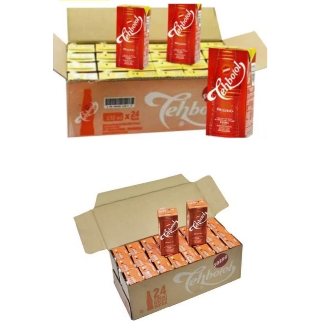 

Teh Botol Sosro 200/300ml 1 Dus isi 24 pcs