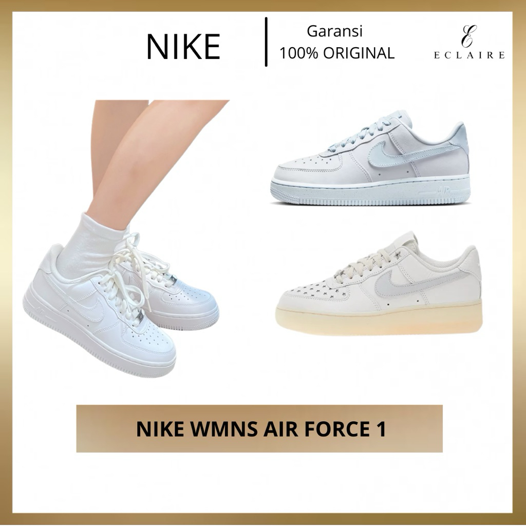 NIKE WMNS AIR FORCE 1 100% ORIGINAL