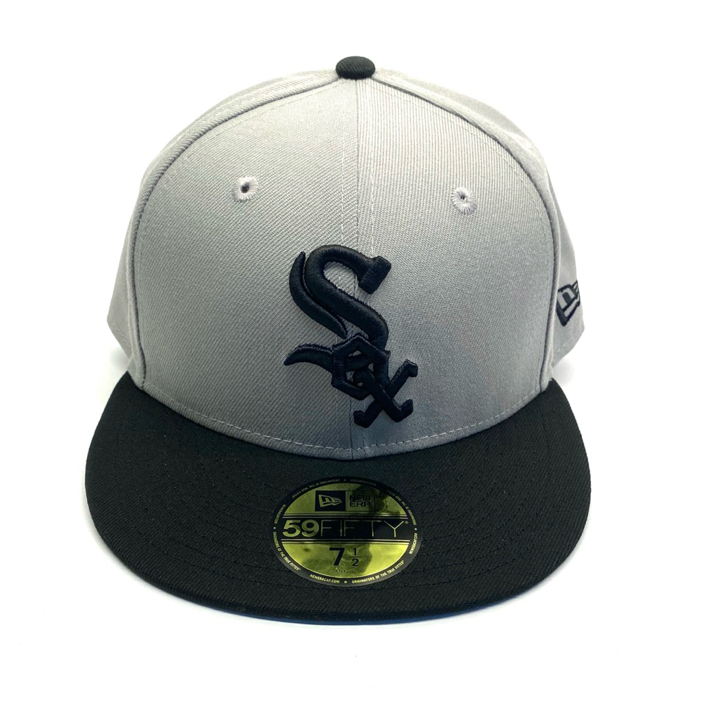 Topi New Era Original 59Fifty MLB Chicago White Sox Gravel Black Grey
