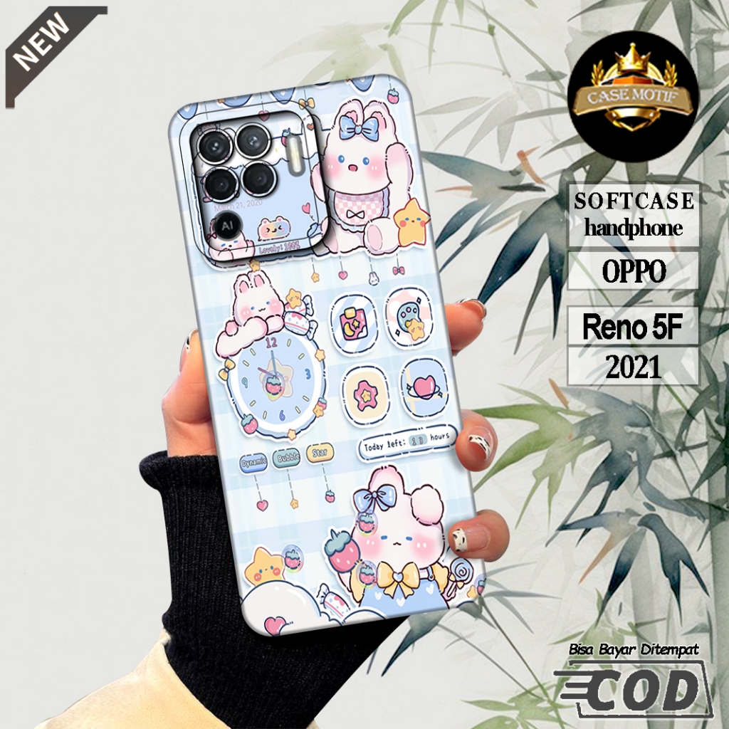 Case OPPO RENO 5F Casing OPPO RENO 5F 4G Terbaru 2021 Aksesoris Softcase Casing Silikon Case Hp