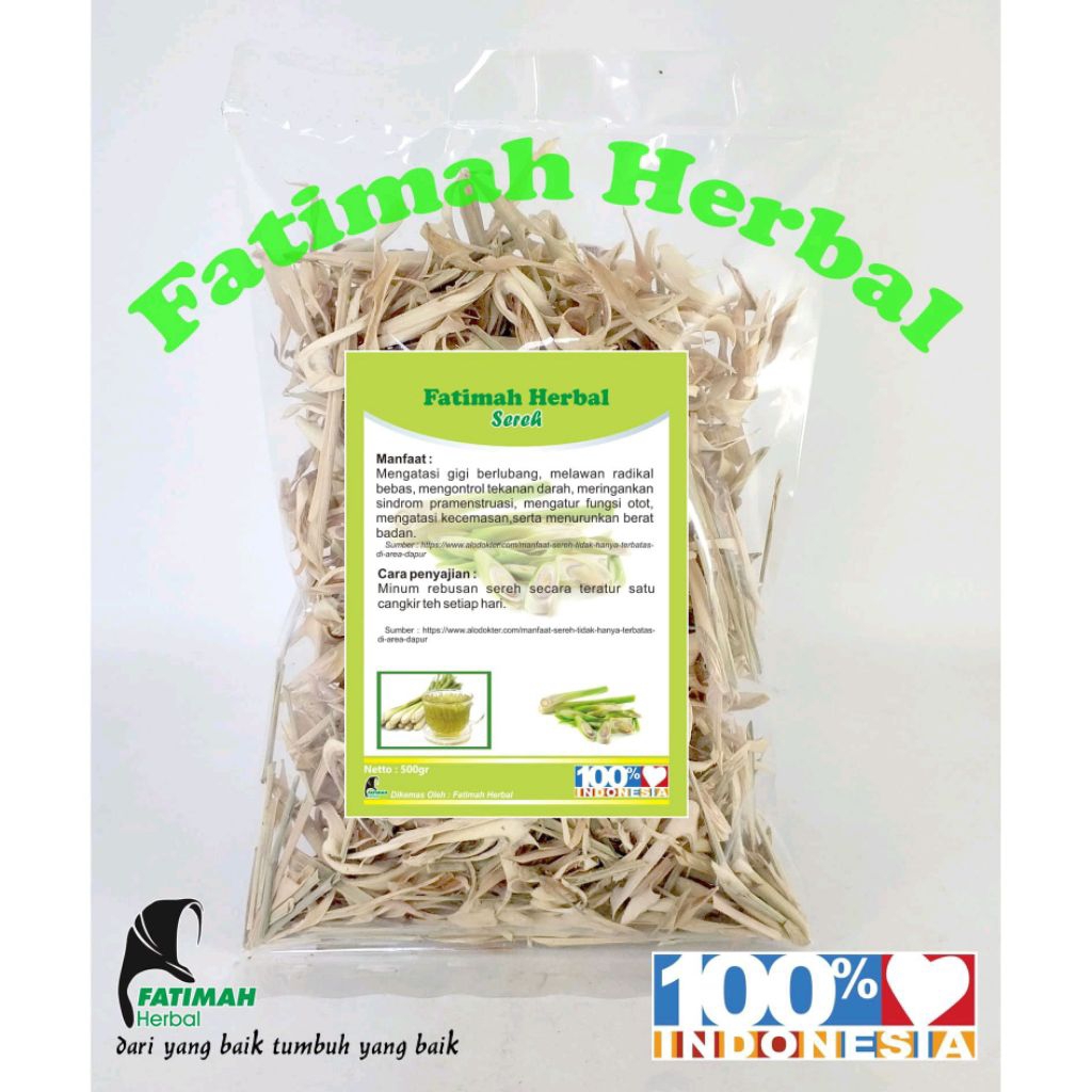 

Sereh - batang daun serai kering 50 gram