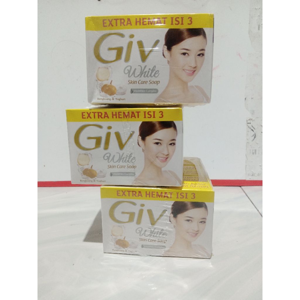 Giv sabun batang 110gr isi 3