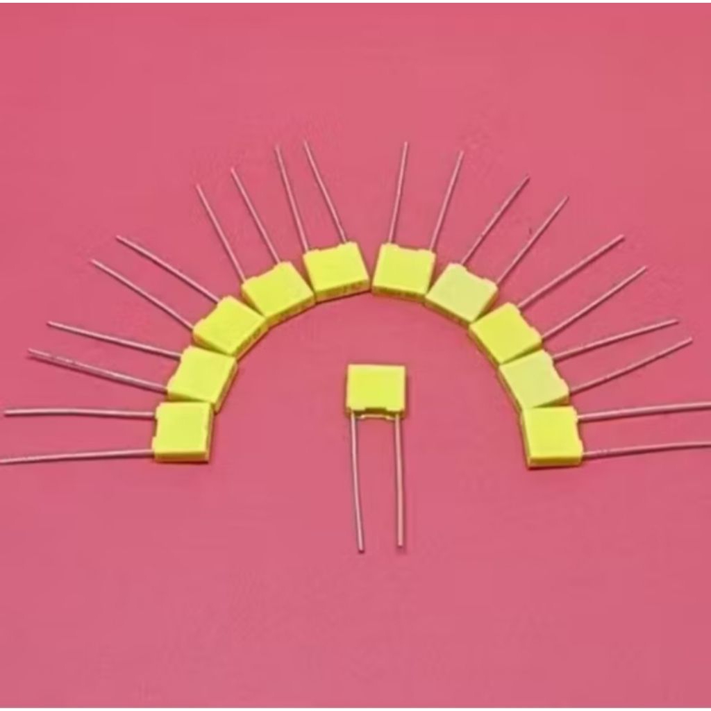 kapasitor 8n2 mkm 822J100 822 100v mkp original capasitor milar mylar