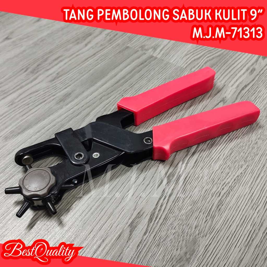( 6 UKURAN ) Tang Pembolong Sabuk Kulit / Alat Pelubang Sabuk / deli punch pliers  / Alat Pembolong 