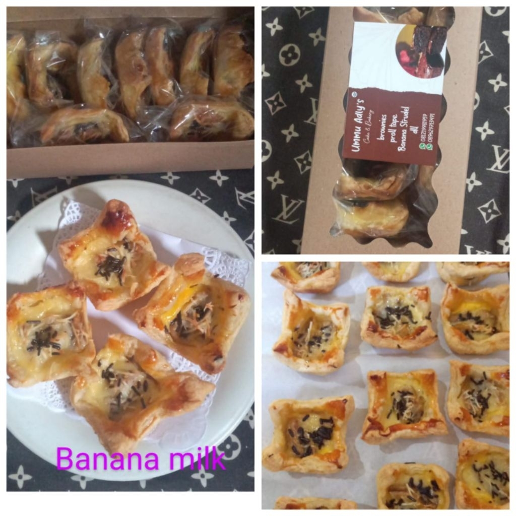 

Banana milk pastry