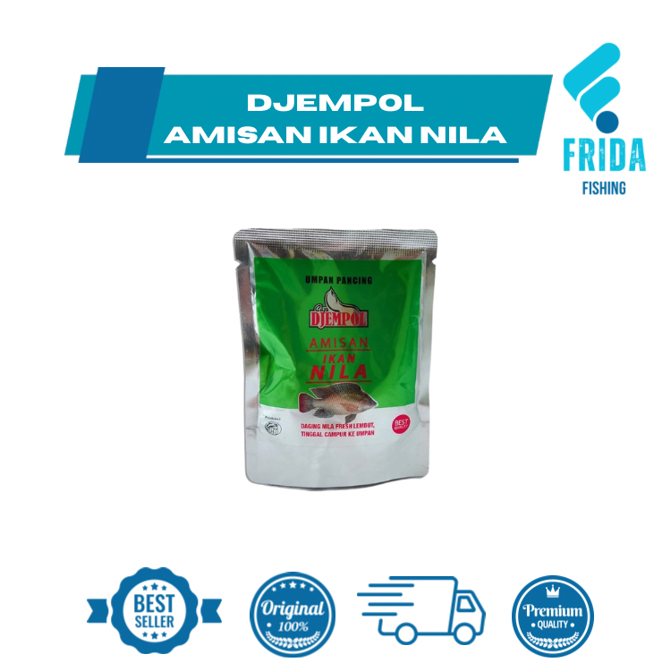 DJEMPOL AMISAN IKAN NILA - UMPAN PANCING