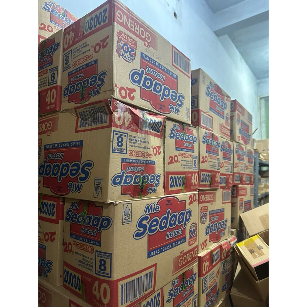 

mie sedap 1 kardus