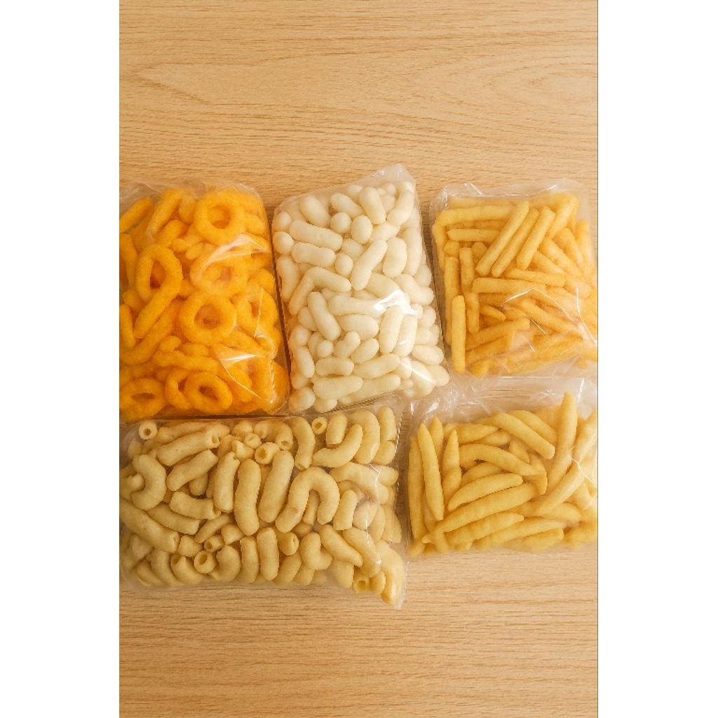 

Paket Bundling isi 5 macam snack rasa Asin