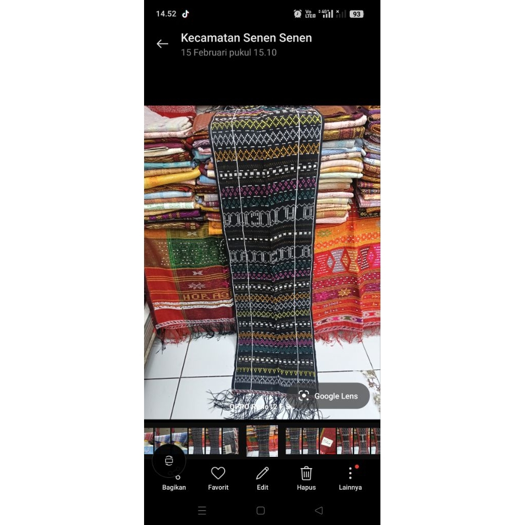 ULOS SADUM HANDE-HANDE TENUNAN TARUTUNG FULL SIMATA PELANGI.