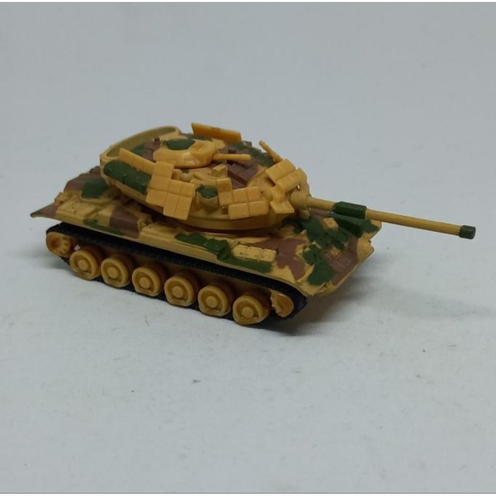 realtoy m60a3 main bettle tank loose diecast roda rusak no rolling (t)