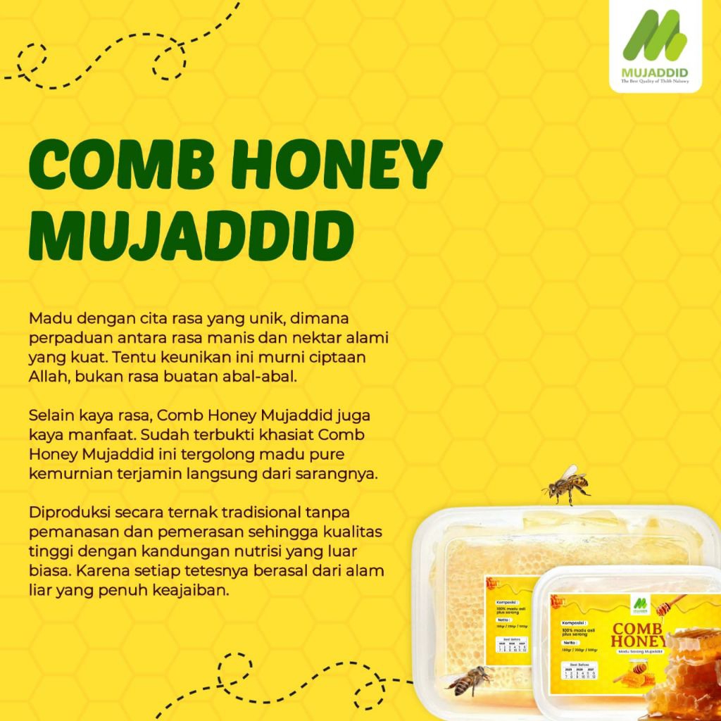 

Madu Sarang Asli Murni